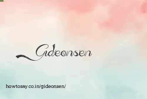 Gideonsen