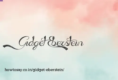 Gidget Eberstein