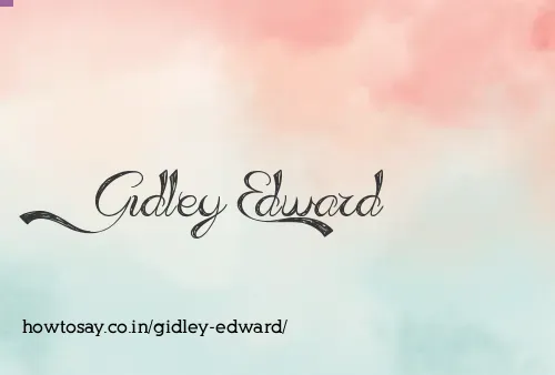 Gidley Edward