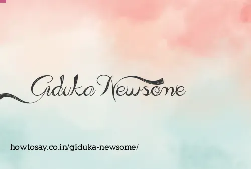Giduka Newsome