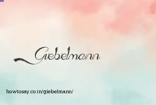 Giebelmann