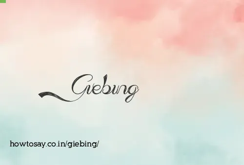 Giebing