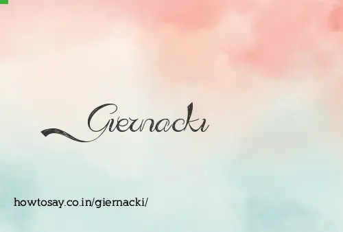 Giernacki