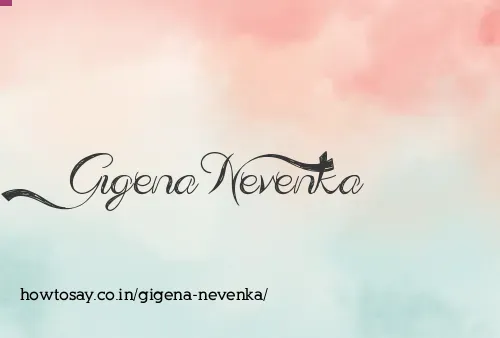 Gigena Nevenka
