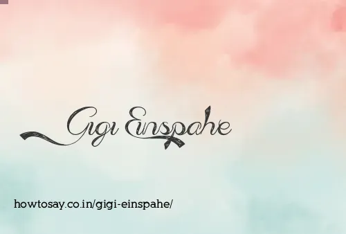 Gigi Einspahe