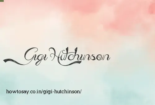 Gigi Hutchinson