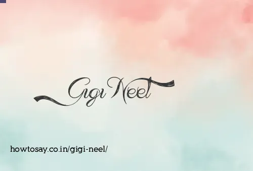 Gigi Neel
