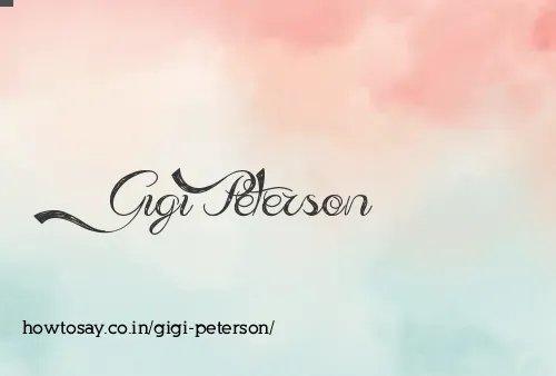 Gigi Peterson