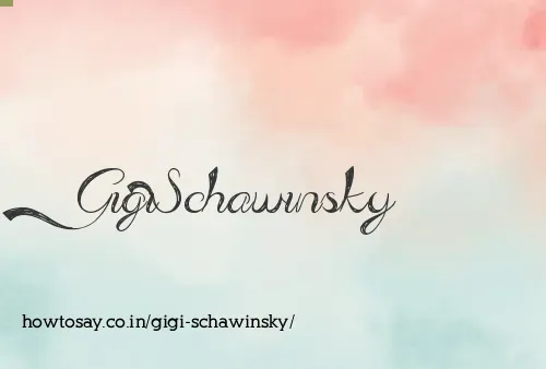 Gigi Schawinsky
