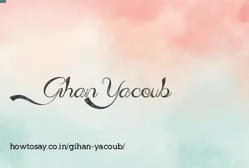 Gihan Yacoub