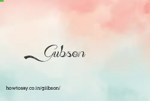 Giibson