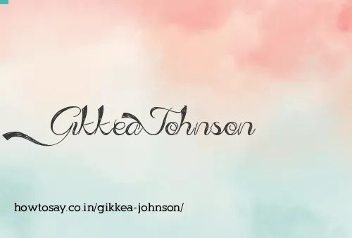 Gikkea Johnson