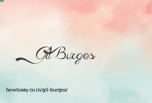 Gil Burgos