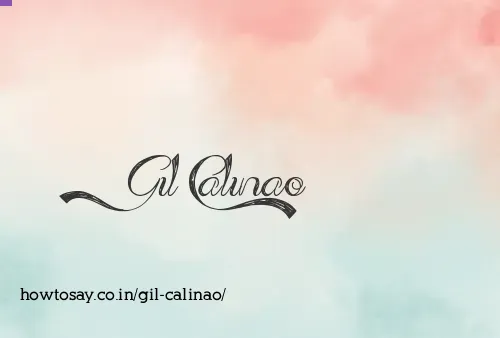 Gil Calinao