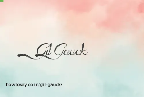 Gil Gauck