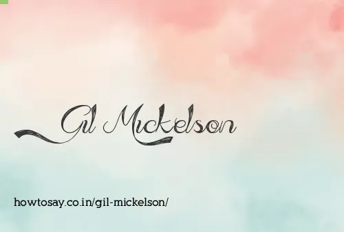 Gil Mickelson