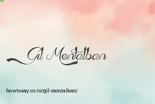 Gil Montalban