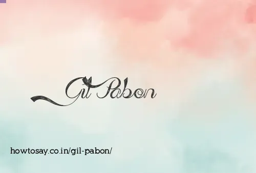 Gil Pabon