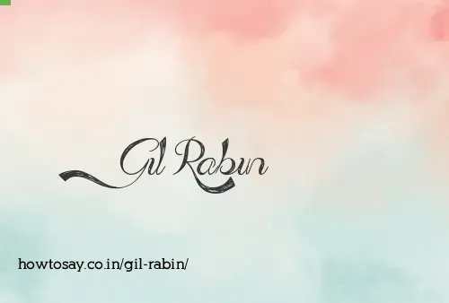 Gil Rabin