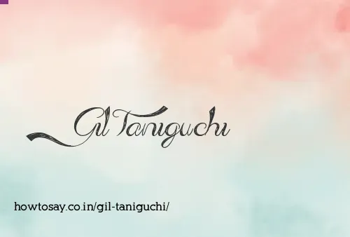 Gil Taniguchi