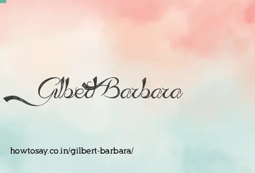 Gilbert Barbara
