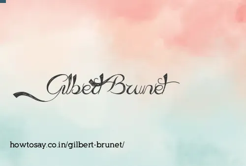 Gilbert Brunet