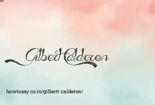 Gilbert Calderon