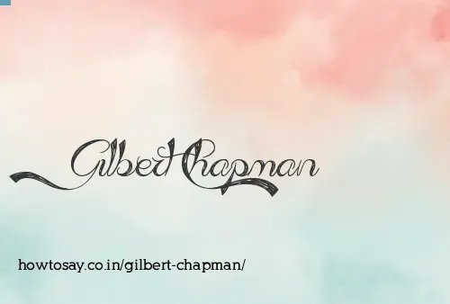 Gilbert Chapman