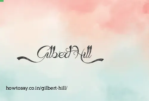 Gilbert Hill