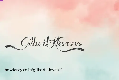 Gilbert Klevens