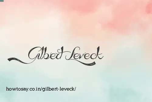 Gilbert Leveck