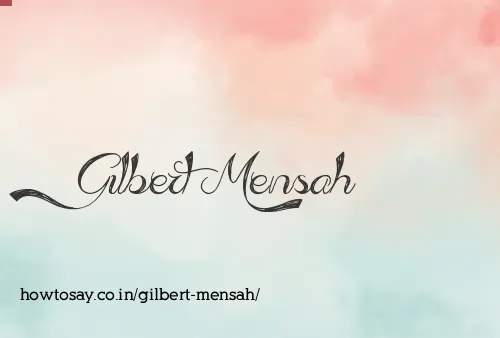 Gilbert Mensah