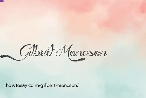 Gilbert Monoson