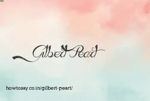 Gilbert Peart