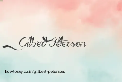 Gilbert Peterson