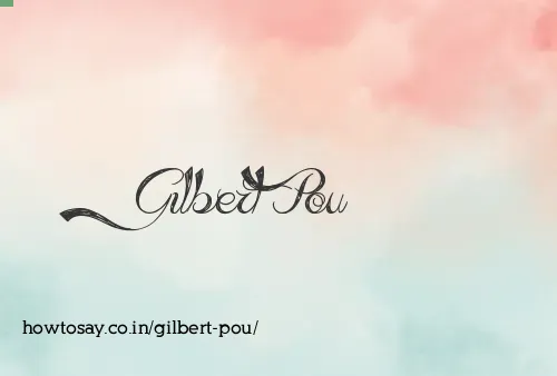 Gilbert Pou