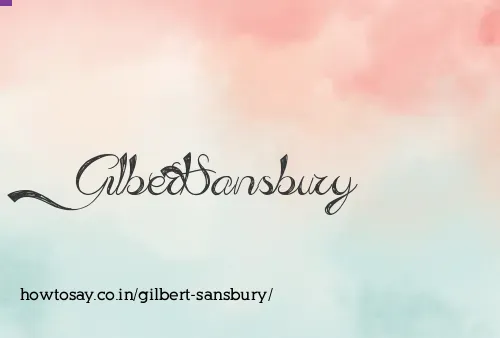Gilbert Sansbury