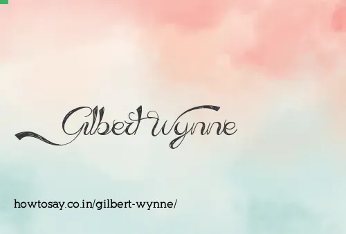 Gilbert Wynne