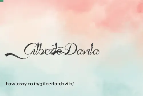 Gilberto Davila