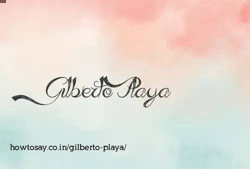 Gilberto Playa