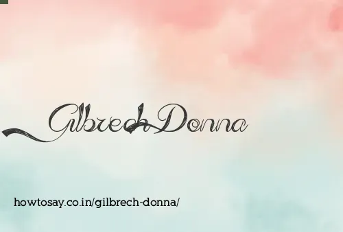 Gilbrech Donna