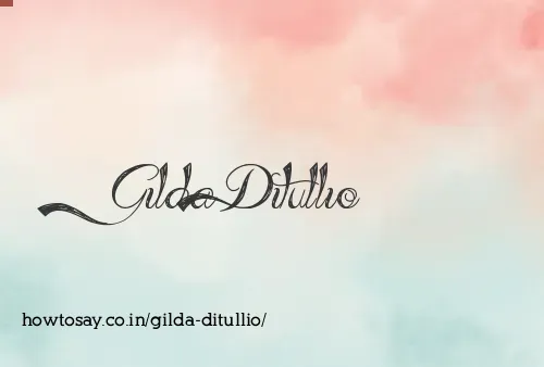 Gilda Ditullio