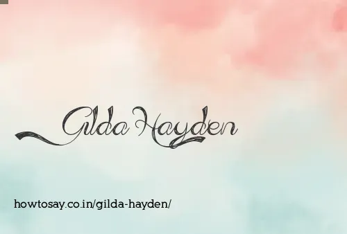 Gilda Hayden