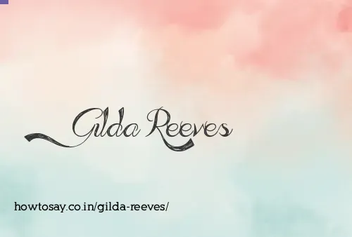 Gilda Reeves