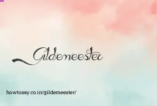Gildemeester