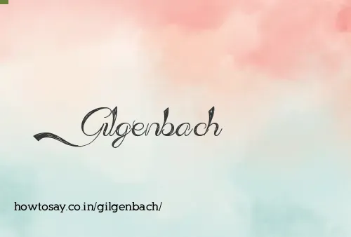 Gilgenbach