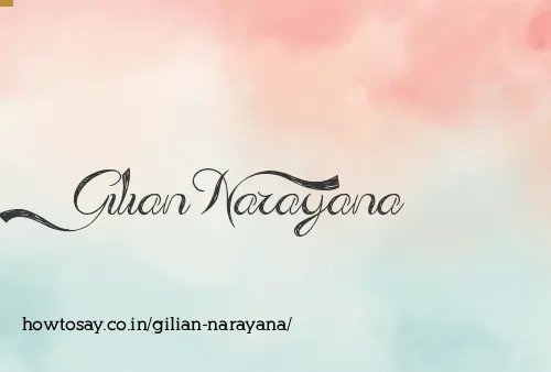 Gilian Narayana