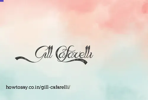 Gill Cafarelli