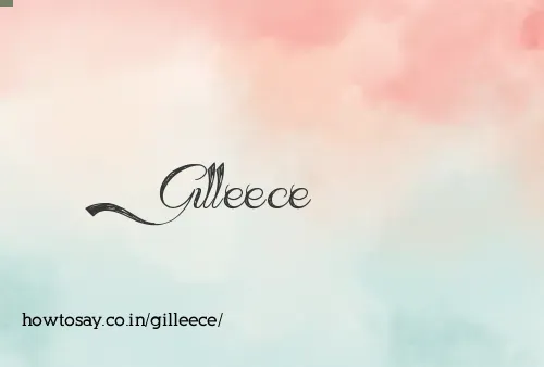 Gilleece