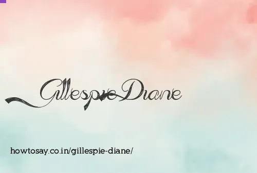 Gillespie Diane